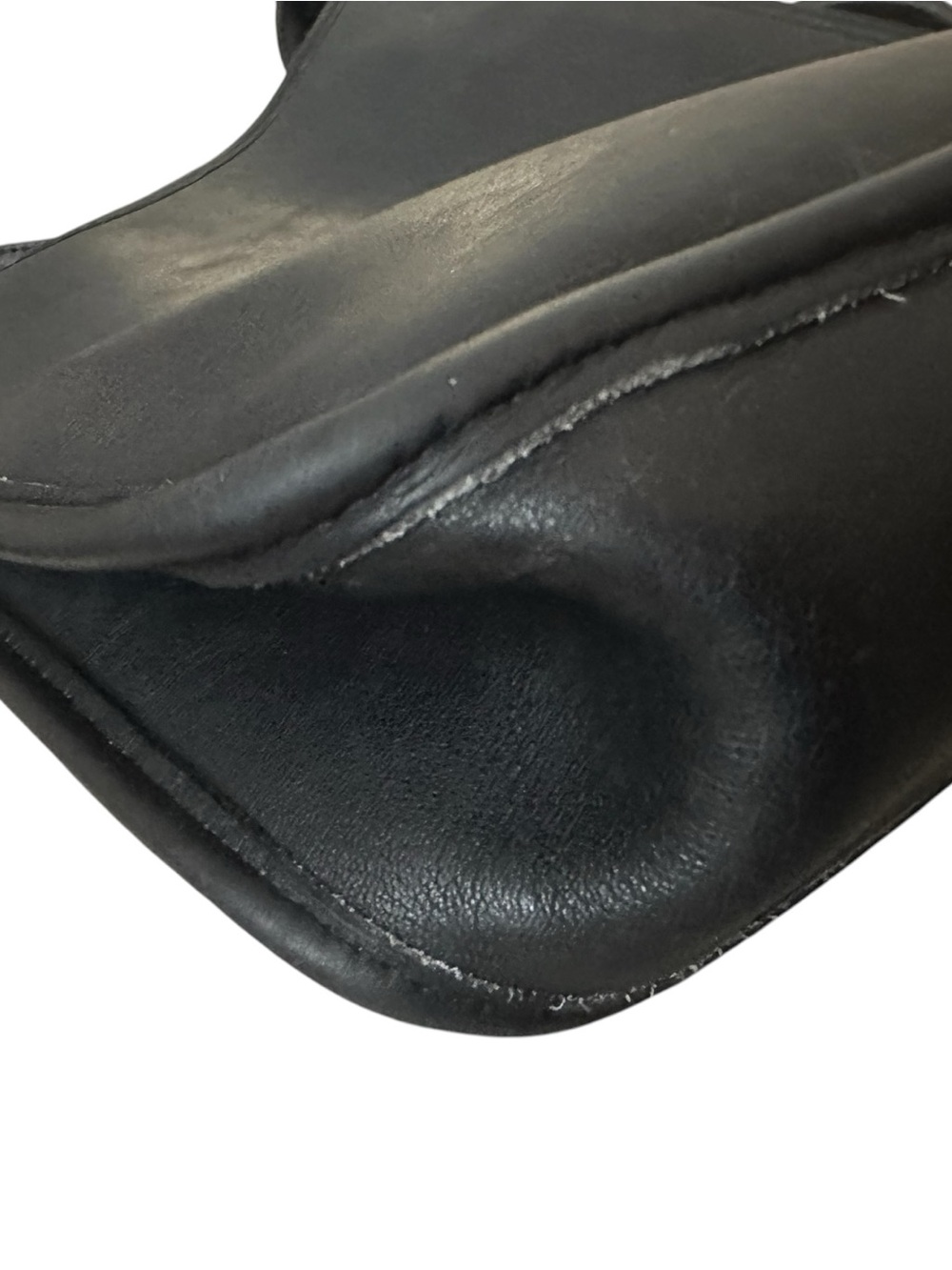 Vintage Coach Andrea 9073 Black Leather Shoulder Bag 1998 Y2K - Picture 13 of 16